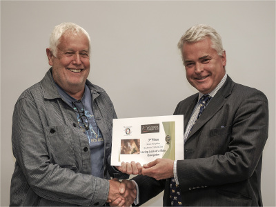 Kevin Pamphlion Special award from Maroondah C.C.